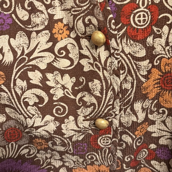 Vintage Floral patterned blazer - Picture 4 of 5